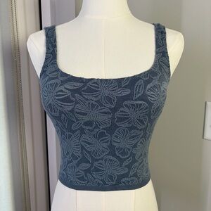 Anthropologie The Hannah Seamless Textured Tank Size XXS/XS